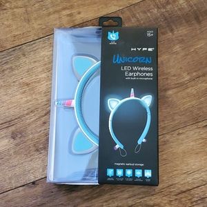 NIB Unicorn LED Wireless Earphones